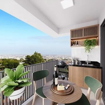 imagem 4 - Apartamento em construção na Ribeirânia com varanda gourmet imagem 4 - Apartamento em construção na Ribeirânia com varanda gourmet