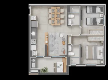 imagem 3 - Apartamento Garden em construção, bairro Ribeirânia, Zona Leste, Ribeirão Preto/SP; imagem 3 - Apartamento Garden em construção, bairro Ribeirânia, Zona Leste, Ribeirão Preto/SP;